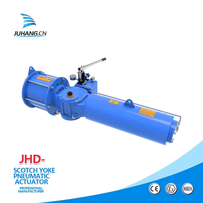 Large Output Torque Scotch Yoke Actuator